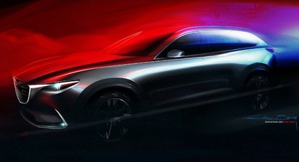 Mazda показала каким будет новый CX-9 