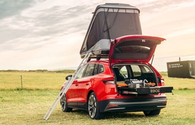 Škoda a montré un camping-car basé sur le crossover électrique Enyaq iV 80
