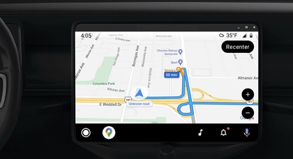 В Google Maps на Android Auto появились отчеты пользователей Waze о событиях на маршруте