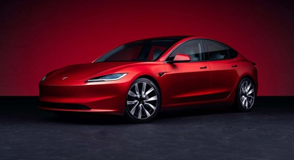 Revamped Tesla Model 3 Unveiled: Enhanced Design, 421-Mile (678 km) Projected WLTP Range