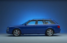 Audi показала рекламу универсала RS2, которую сняли 25 лет назад и оставили в архиве