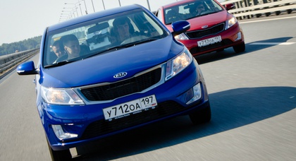 KIA Rio седан обошел по продажам Hyundai Accent/Solaris, пока только в России