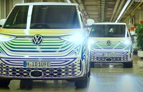 Volkswagen начал предсерийное производство электрического микроавтобуса ID.Buzz 