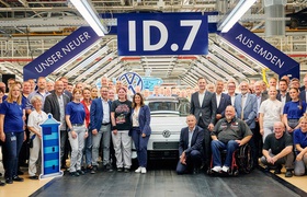 La Volkswagen ID.7 entre en production en Allemagne
