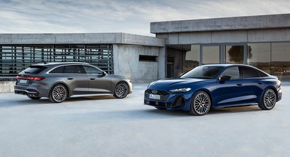 Audi has replaced the A4 with the new A5 family in Sedan and Avant versions