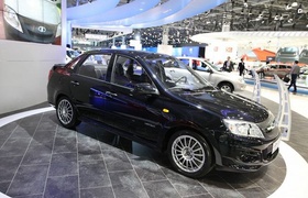 120-сильную Lada Granta Sport презентовали на Московском автосалоне