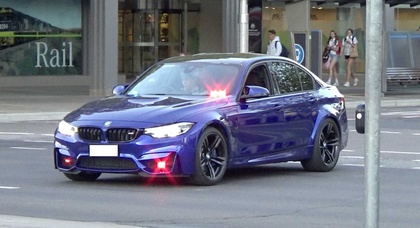 BMW M3 принят на службу в полицию Австралии 