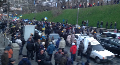 Милиция Киева готова наказывать митингующих водителей 