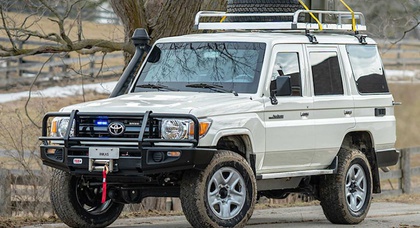 Inkas rüstet den Toyota Land Cruiser 76 zum ultimativen gepanzerten Geländewagen auf