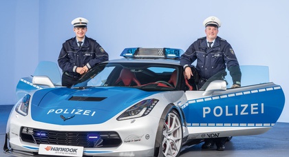 Chevrolet Corvette стал автомобилем немецкой полиции