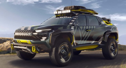 Der Renault Niagara Hybrid-Pickup gibt einen Ausblick auf die Formensprache künftiger Serienmodelle
