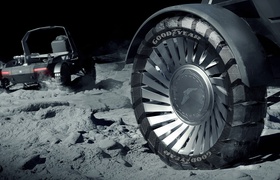 Goodyear разрабатывает шины для нового лунохода проекта «Артемида»
