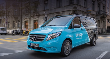 Mercedes-Benz Vans и квадрокоптеры будут доставлять товары по Цюриху