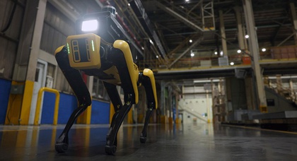 Робот-собака Boston Dynamics будет патрулировать завод Kia