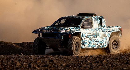 Toyota schickt Wasserstoff-Hilux zum Dakar 2027