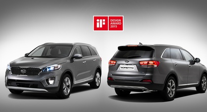 Новый KIA Sorento отмечен iF Design Award!