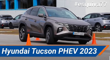 Video: Hyundai Tucson PHEV performs impressively in the Moose Test