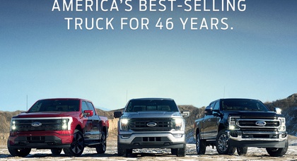 Die Ford F-Serie wurde zum 46. Mal in Folge zu Amerikas meistverkauftem Lkw gekürt