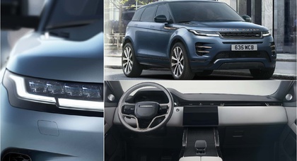 Range Rover Evoque 2024 enthüllt: Evolution der Lichter, mehr Kameras, gebogenes Display
