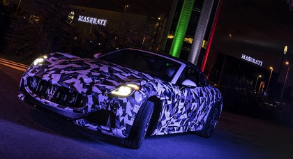 Maserati a publié les premières images officielles de la GranCabrio, qui seront présentées en 2023