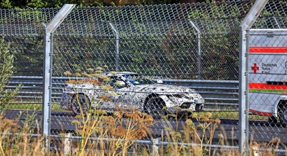 Прототип новой Toyota Supra попал в аварию на Нюрбургринге