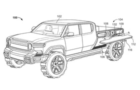 Rivian's New Patent Promises Revolutionary Bedside Storage System for Pickup Trucks