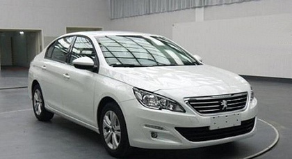 Китайцы рассекретили новый седан Peugeot 408 