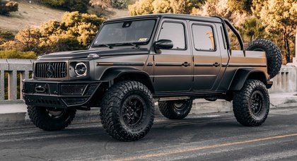 Pit26 Motorsports Converts Mercedes-AMG G 63 into High-Riding Pickup Truck