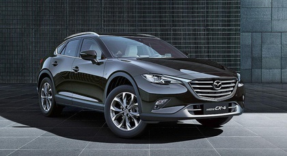 Китайцам показали кроссовер Mazda CX-4