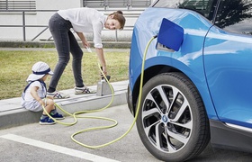 Rheinmetall curbs with integrated electric car chargers to be installed in Germany