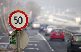 В Киеве возобновили ограничение скорости движения до 50 км/ч