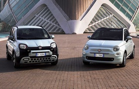 Гибридные Fiat 500 и Fiat Panda готовы выйти на рынок 