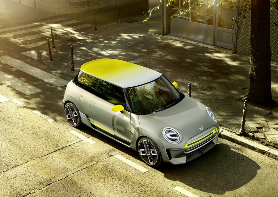 Mini cooper электромобиль