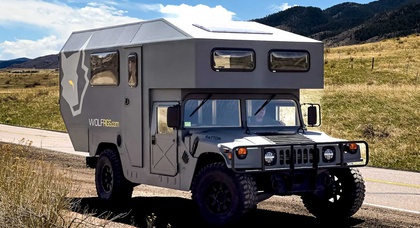 Hummer H1 transformé en magnifique camping-car de 350 000 $