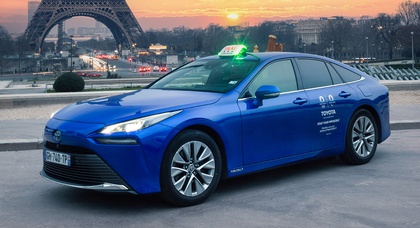 500 voitures Toyota Mirai fonctionnant à l'hydrogène circuleront pendant les Jeux olympiques de Paris 2024