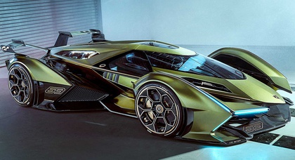 Lamborghini показала «виртуальный гиперкар» 