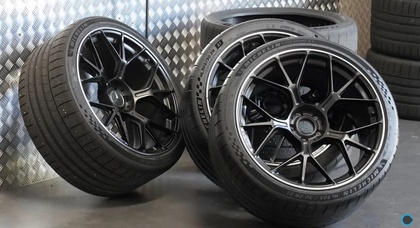 Michelin has spent three years developing tires specifically for the AMG GT