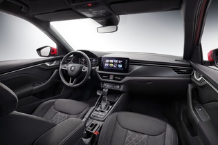 Škoda показала салон нового компактного кроссовера Kamiq