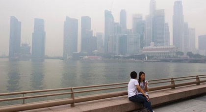Лесные пожары поставили под угрозу проведение Гран-при Сингапура