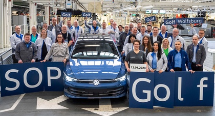 Feu vert pour la production en série : la nouvelle Golf sort de la chaîne de montage de l'usine de Wolfsburg