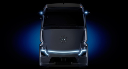 Mercedes-Benz teste le camion électrique eActros LongHaul avec Amazon et Rhenus 