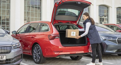 Встречать курьера не нужно: Škoda запускает доставку онлайн-покупок прямо в автомобиль