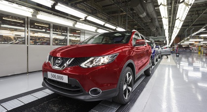 Новый Qashqai выходит на объем выпуска в 500 000 единиц за рекордное время!