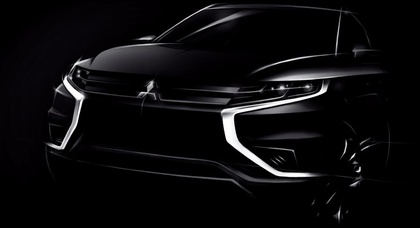 Mitsubishi Outlander PHEV Concept-S на Парижском автосалоне 2014