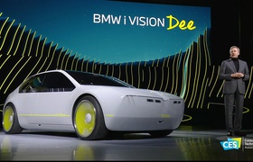 BMW stellt auf der CES das futuristische i Vision Dee-Konzept mit „phygitalem“ Exterieur und immersivem Interieur vor