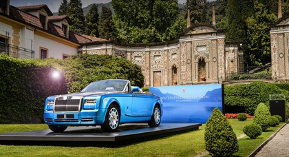 Автомобили Rolls-Royce Phantom Drophead Coupe из коллекции Waterspeed Collection представлены в краю итальянских озер
