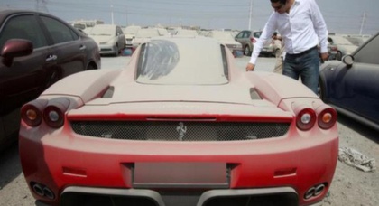 Брошенный Ferrari Enzo стоимостью 1 миллион долларов конфисковал Интерпол