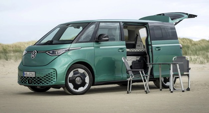 Volkswagen превратил ID.Buzz в кемпер за 3 000 евро — с кроватью и кондиционером на две сутки