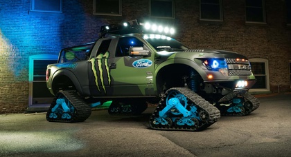 You can buy Ken Block's Ford F-150 Supercharged Stunt Truck
