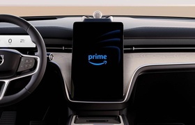 Volvo Cars bietet Amazon Prime Video in seinen Autos an, auch YouTube ist dabei